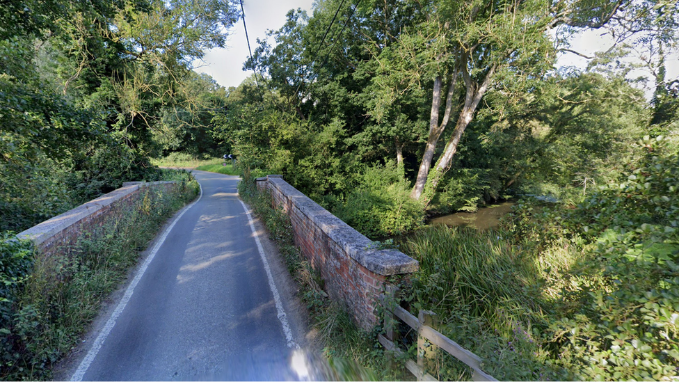 Glevering Bridge in Wickham Market