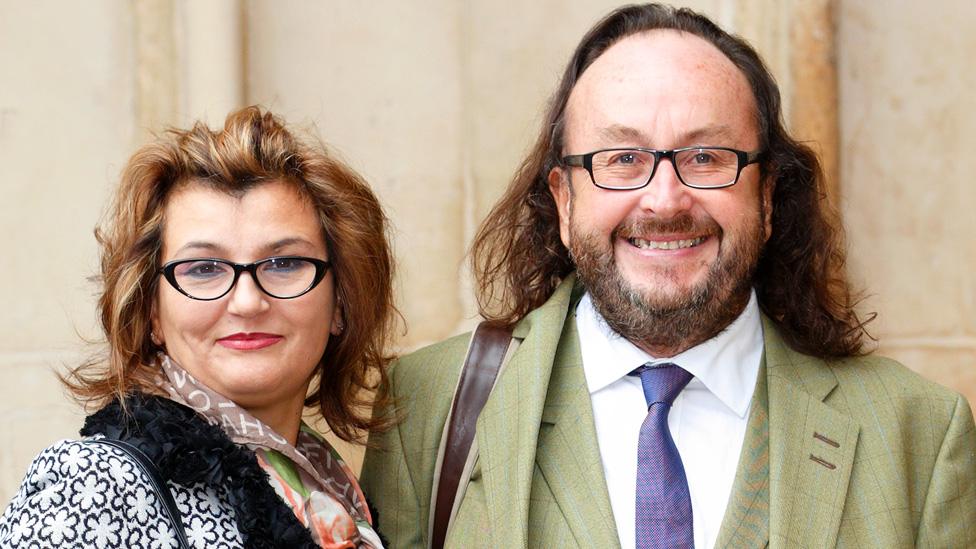 Liliana Orzac and Dave Myers attend The British Food Fortnight's Harvest Festival service at Westminster Abbey on October 16, 2013