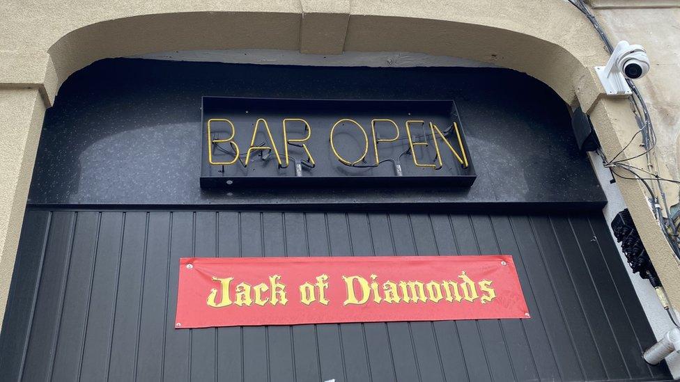 The Jack of Diamonds on West Street in Bristol city centre