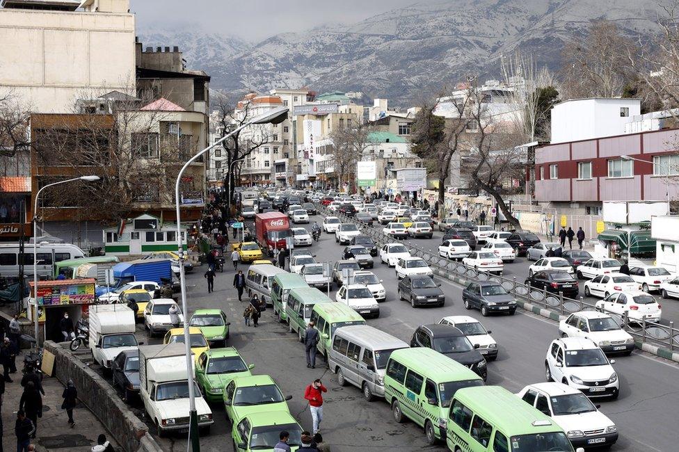 General view of Tehran, Iran (21 January 2021)