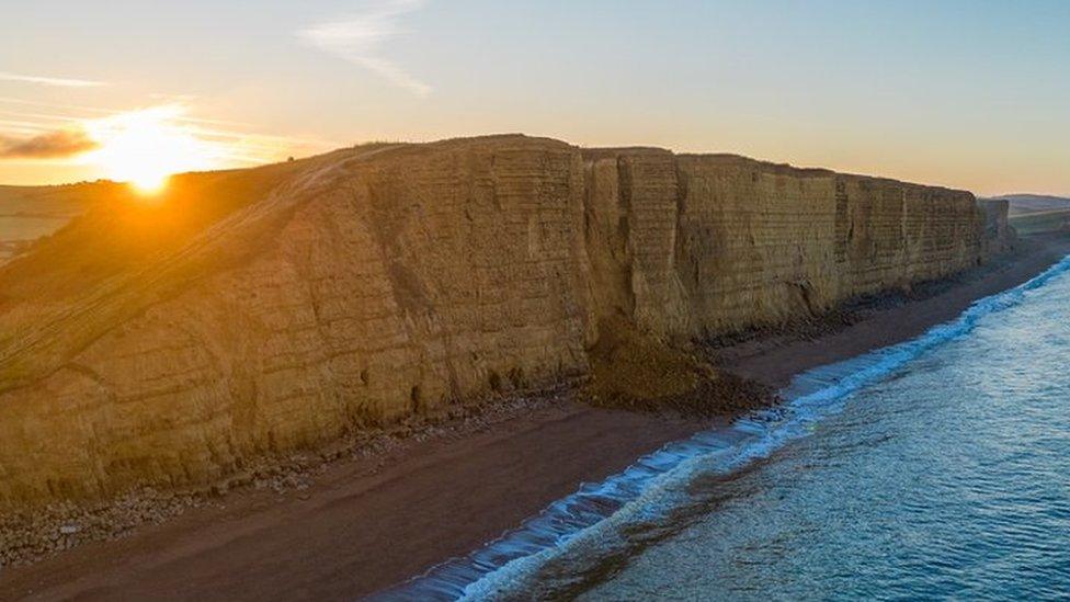 West Bay rockfall