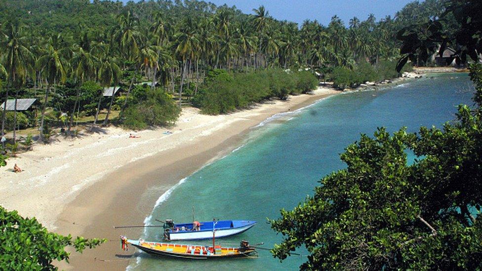 Koh Phangnan beach