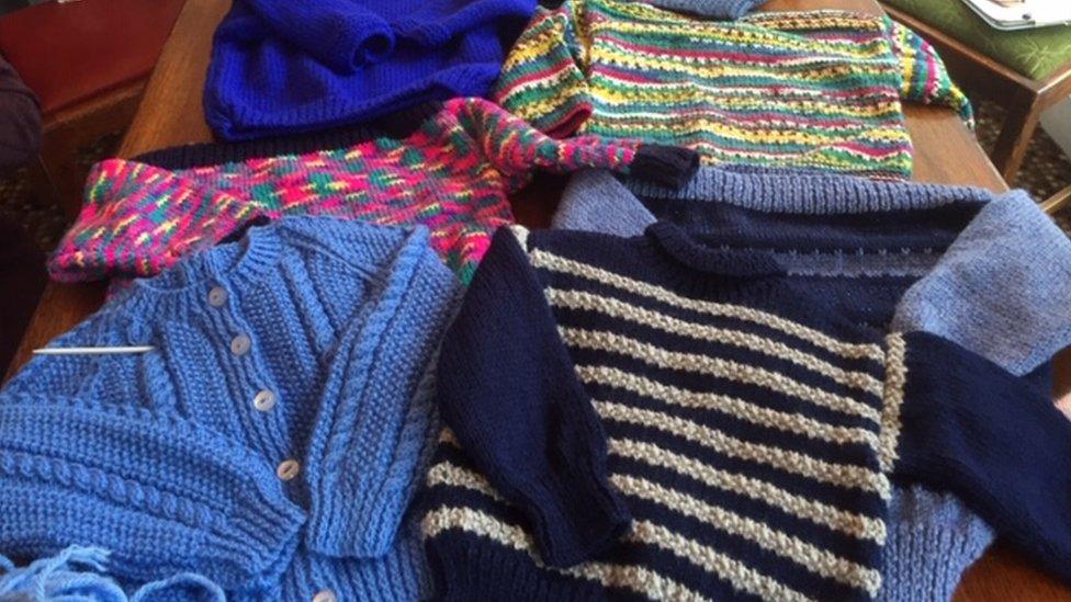 Knitted jumpers