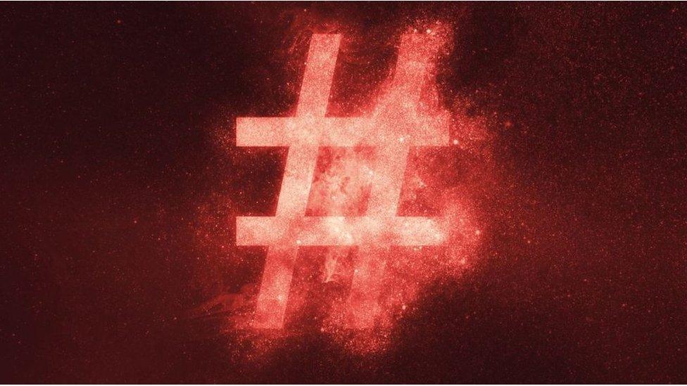 Hashtag symbol