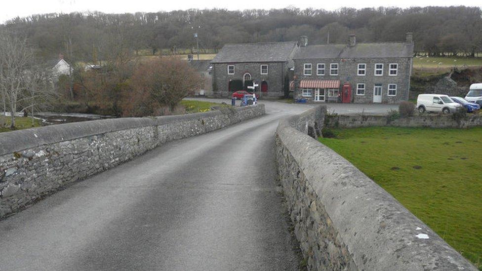 Llanfair Clydogau bridge