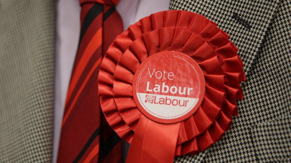 Labour rosette