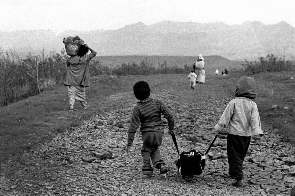 Near Zakho, northern Iraq, Kurdistan, April 1991