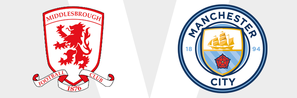 Middlesbrough v Man City