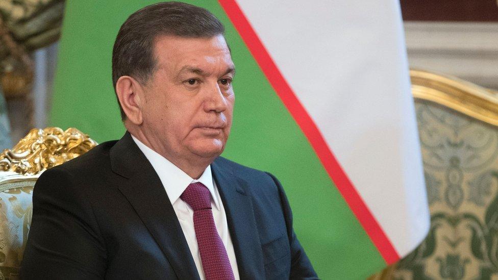 Uzbekistan President Shavkat Mirziyoyev