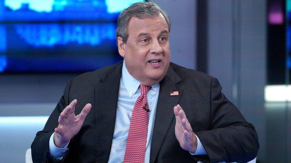 Chris Christie speaks with Fox News in June