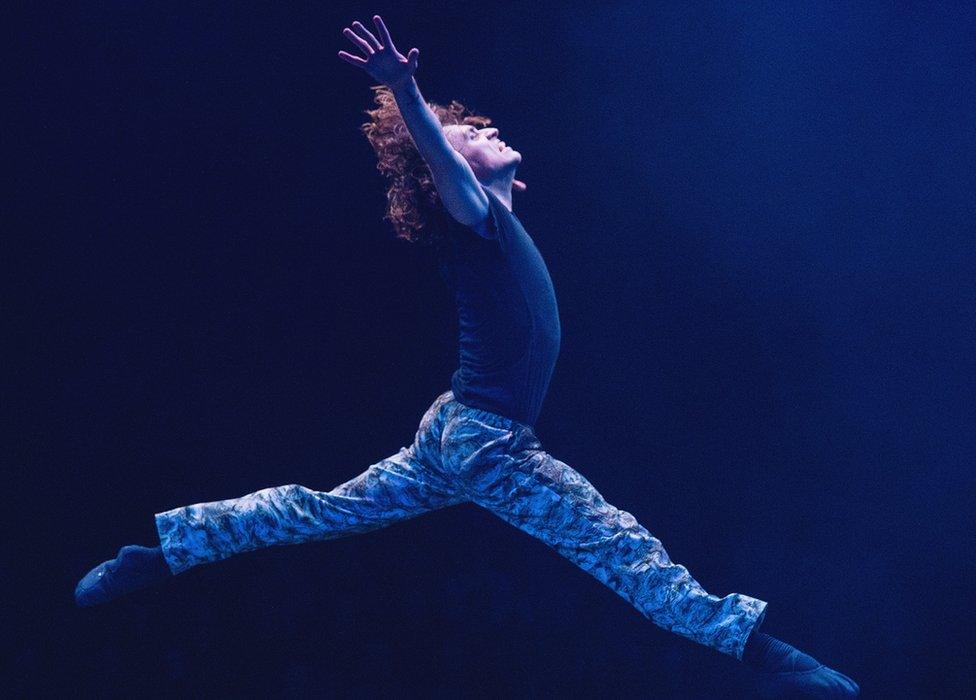 Sergei Polunin in Sacre