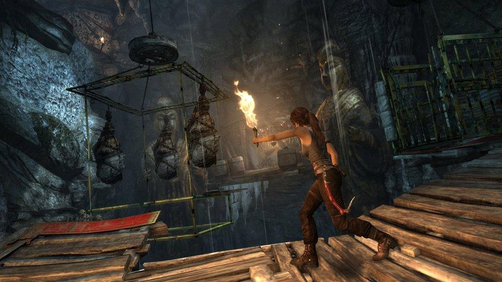 Screenshot from Tomb Raider (2013 reboot)