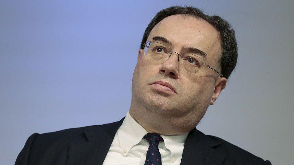 FCA boss Andrew Bailey