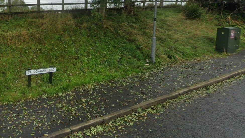 Cardonaghy Road sign