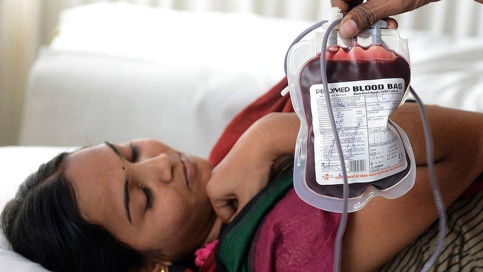 Indian blood donor