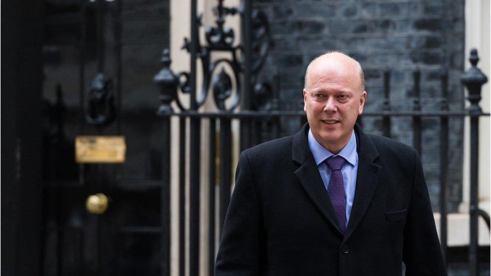 Transport Secretary Chris Grayling