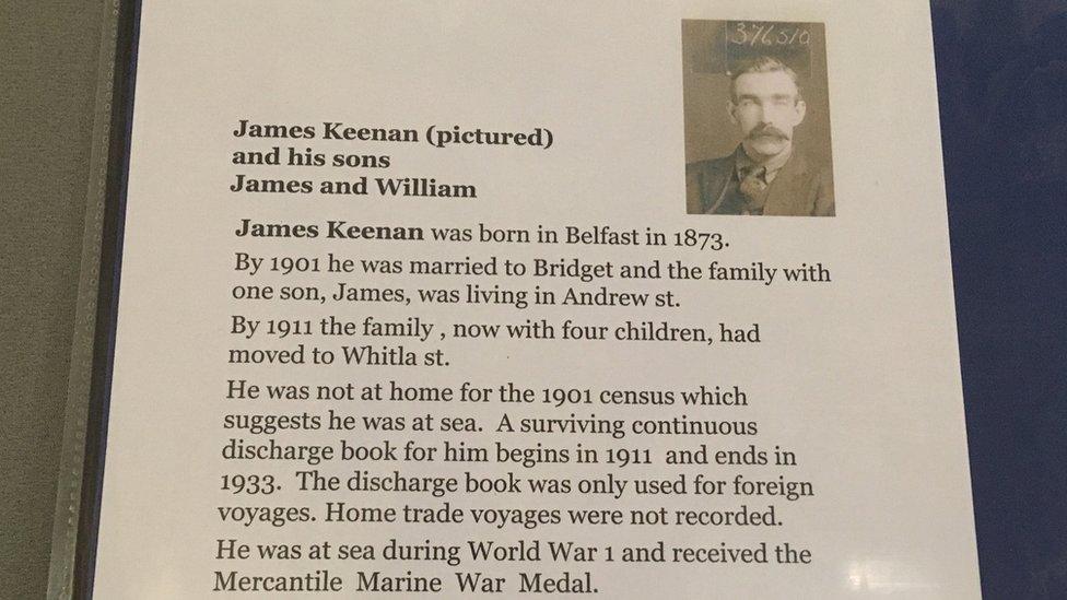 The story of James Keenan, a relative of Pat Benson