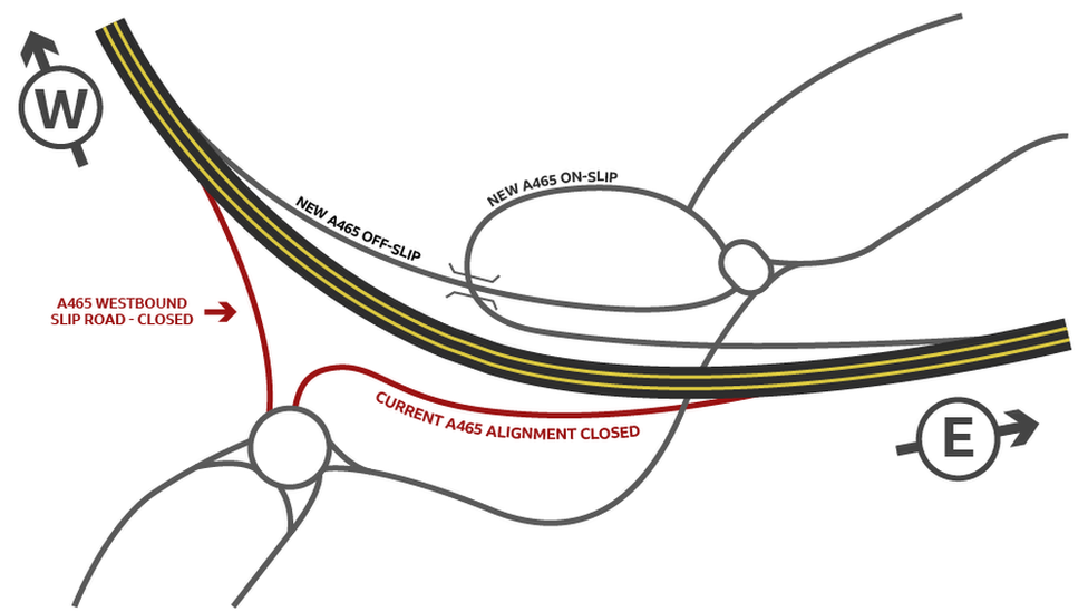 Map of option B