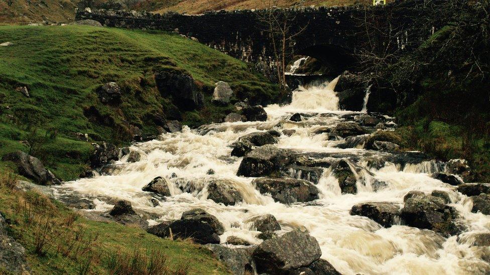 River Sawdde at the Black Mountains