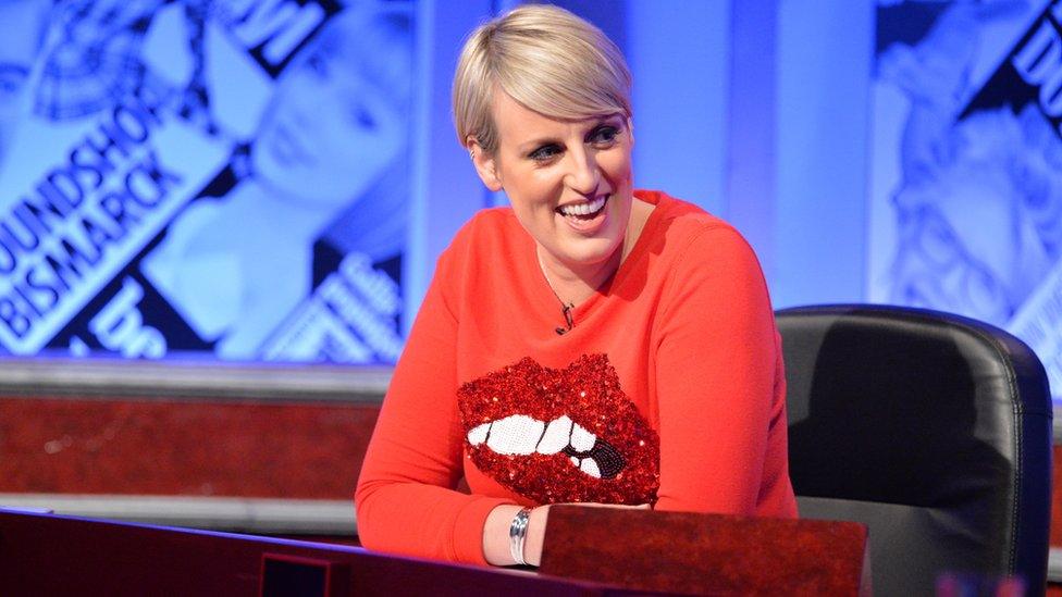 Steph McGovern on Have I Got News For You