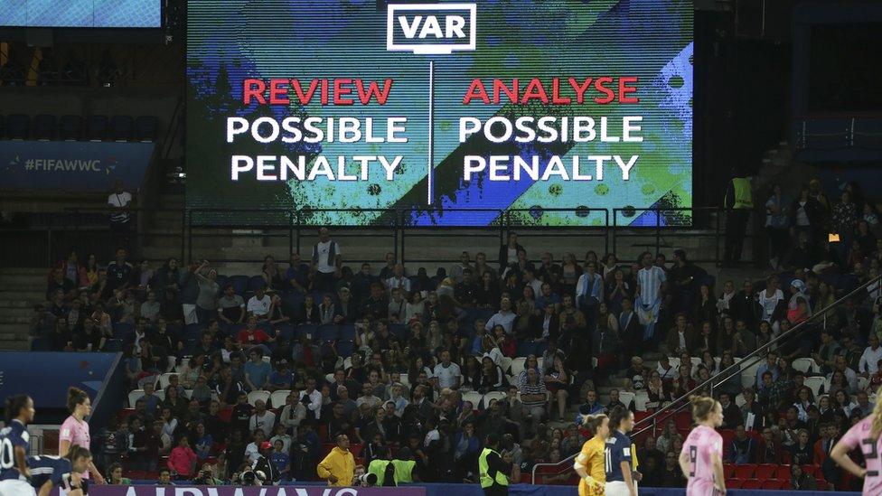 A VAR review.