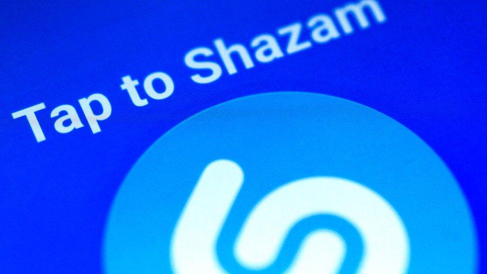 Shazam app