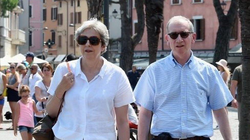 Theresa and Philip May