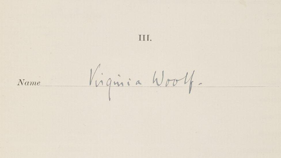 Virginia Woolf auction