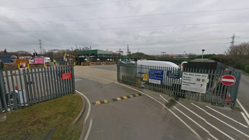 Marchwood Household Waste Recycling Centre