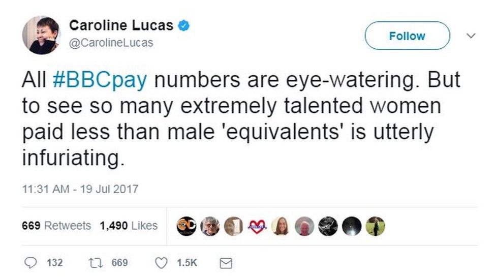 Caroline Lucas tweet