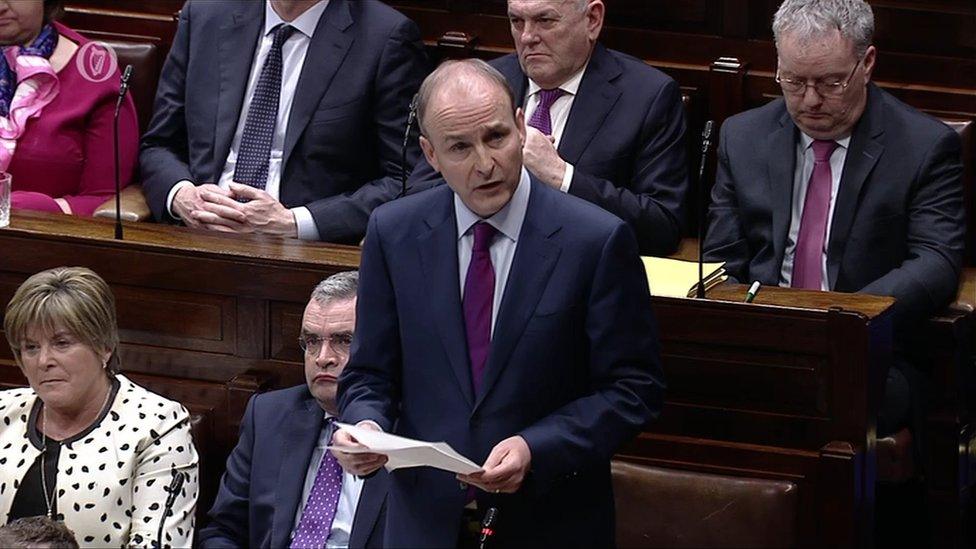 Fianna Féil leader Micheál Martin.