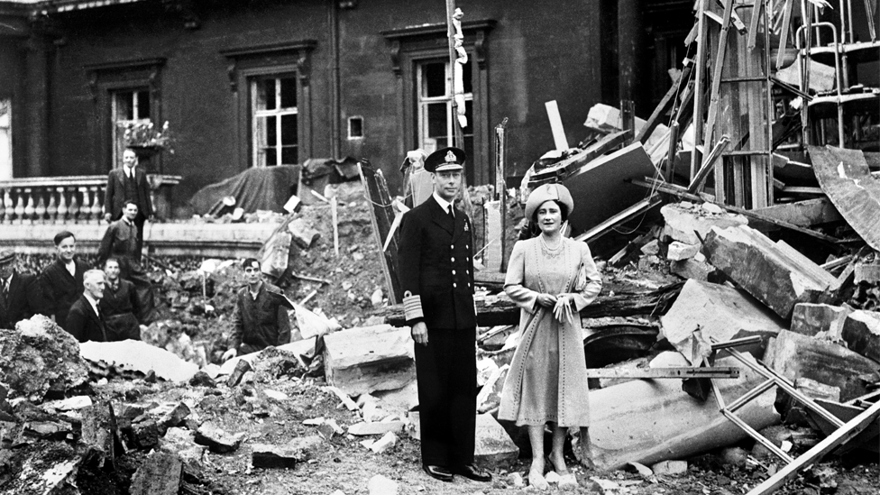 King George VI and Queen Elizabeth