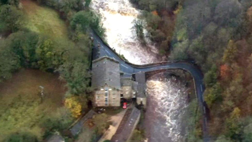 Aysgarth Falls in North Yorkshire