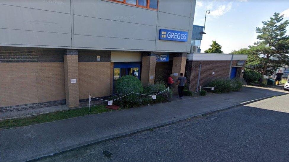 Greggs distribution centre, Bramley