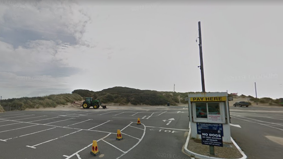 Camber Sands Central car park