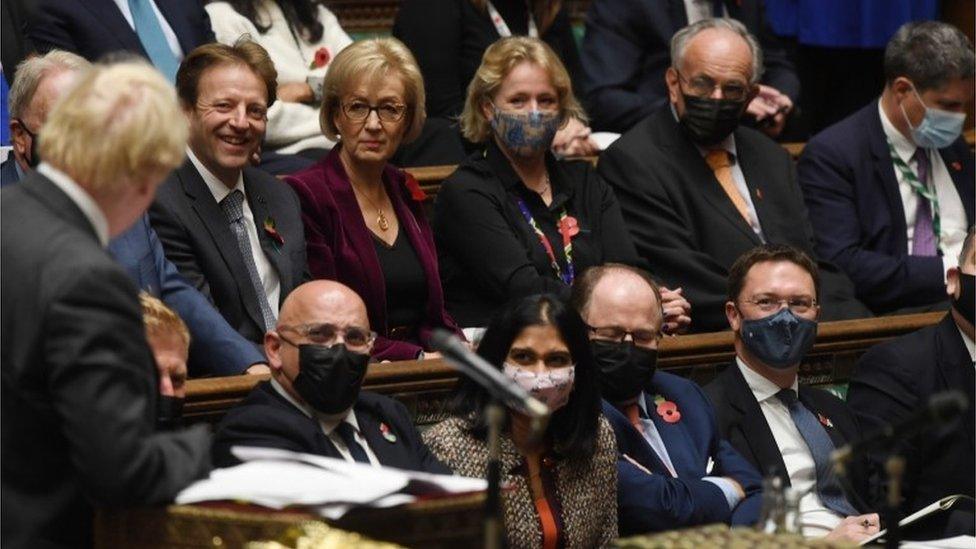 Conservative benches in the Commons