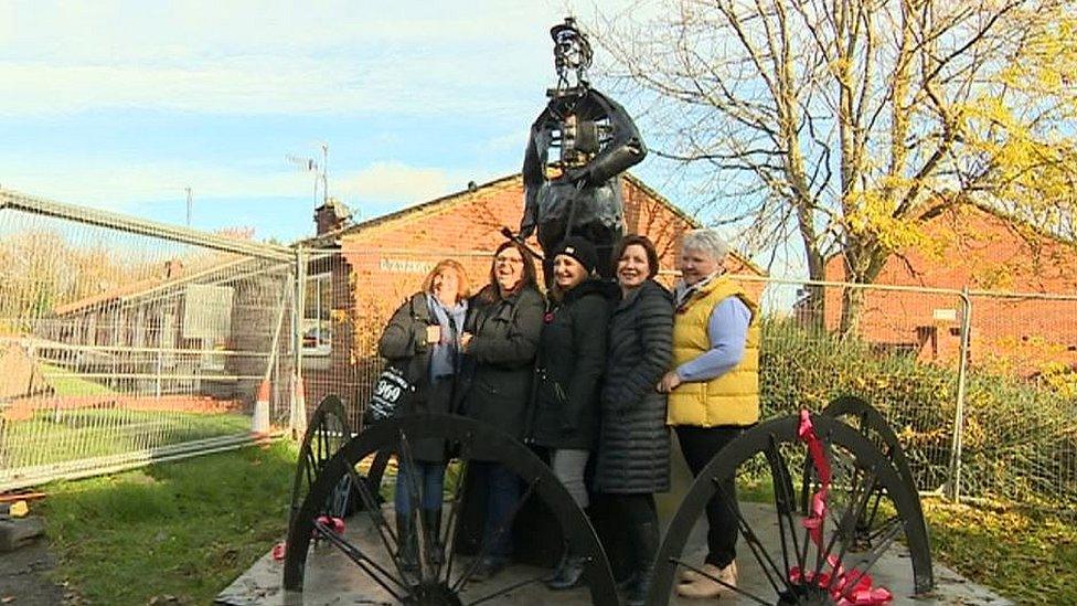 Langley Park mining memorial