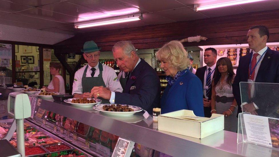 Royal visit Donegal