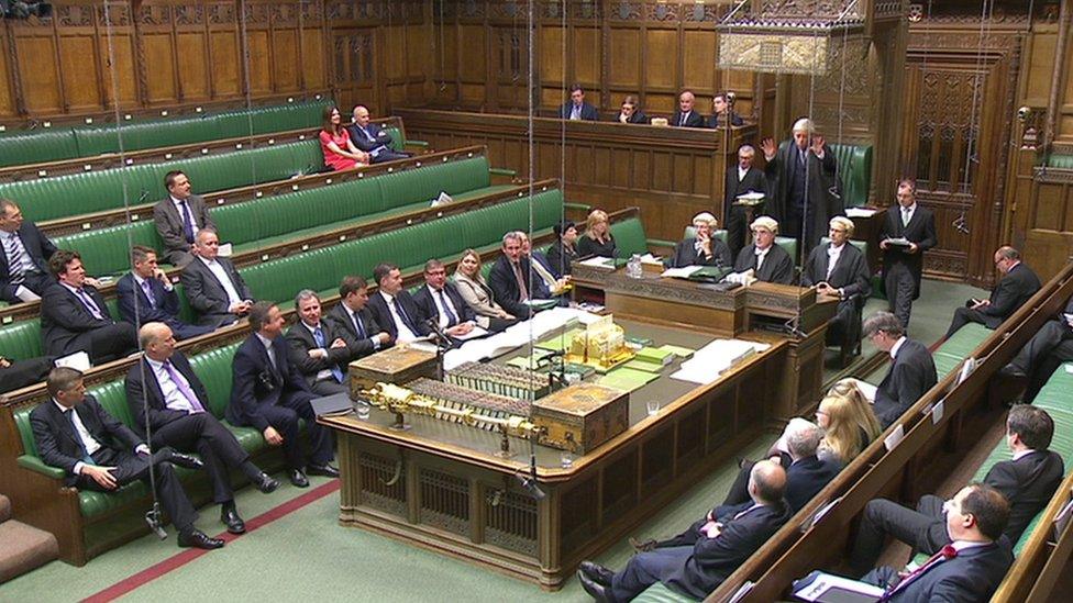 MPs in House of Commons - file pic