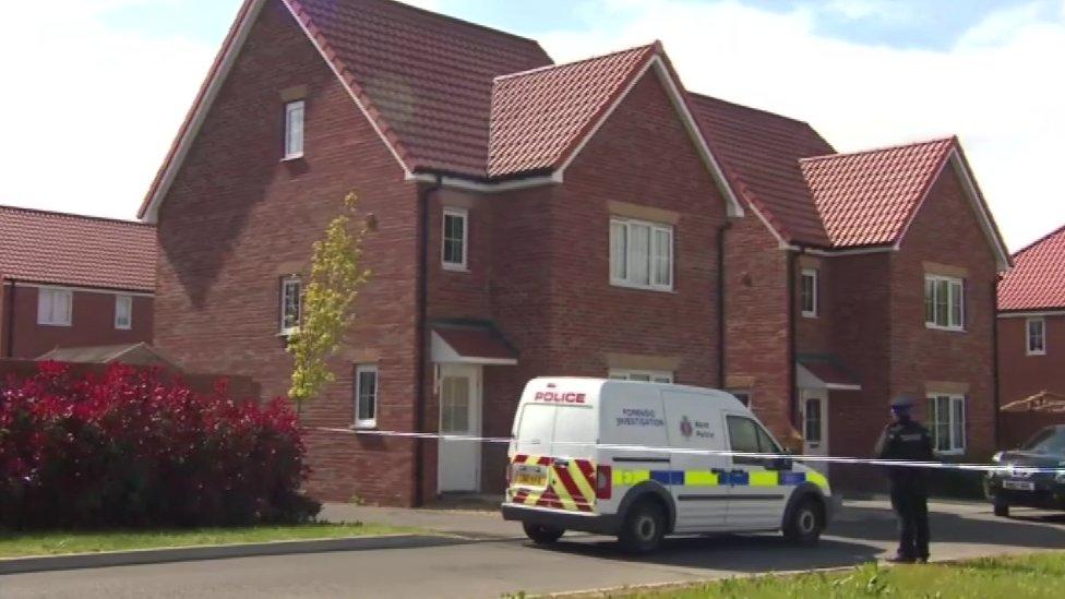 Police search house in Aylesham