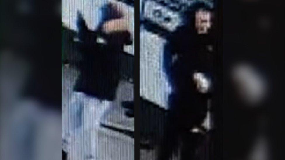 Police have released the CCTV images as part of a witness appeal