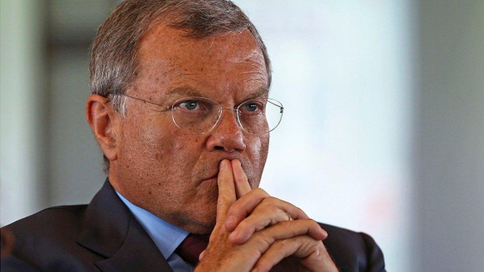 Sir Martin Sorrell is the chief executive of WPP