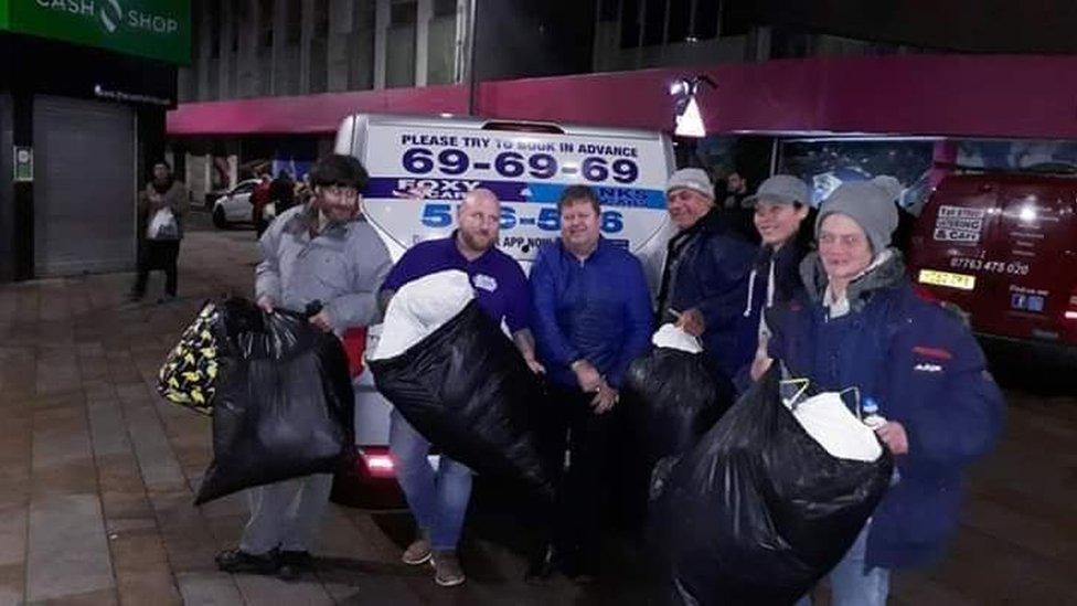 Homeless people in Hull were looking forward to having a roof over their heads for Christmas