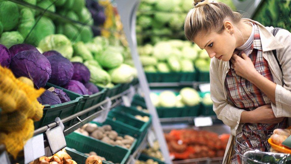 Vegetable shopping