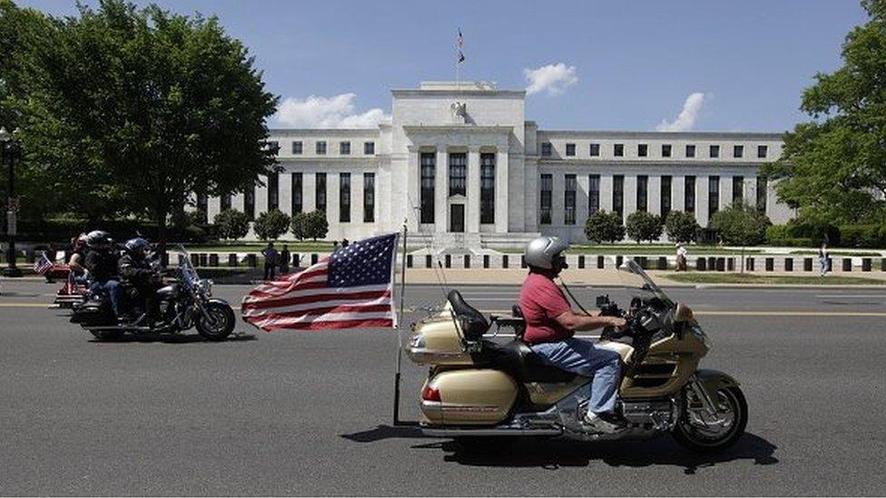 Motorcycclist participating in the The Rolling Thunder First Amendment Demonstration Run