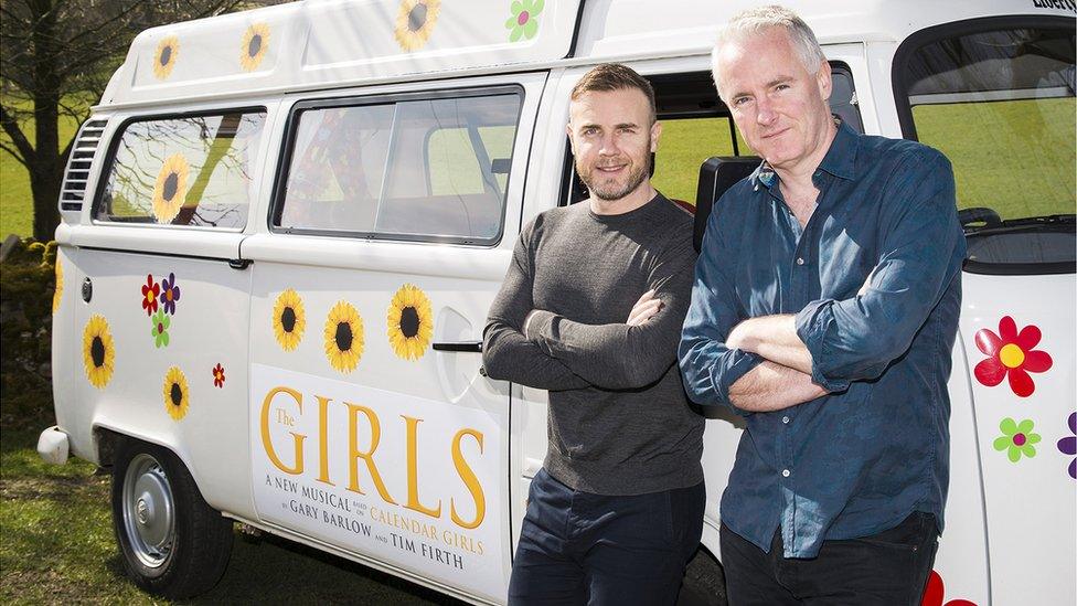 Gary Barlow and Tim Firth