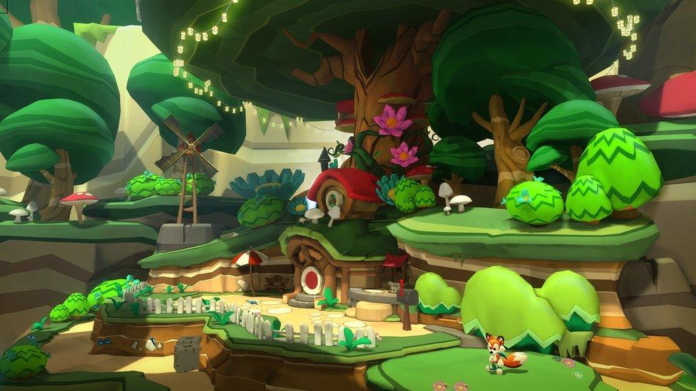 Screenshot from Lucky's Tale