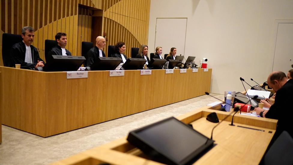 Judges in court, 9 Mar 20