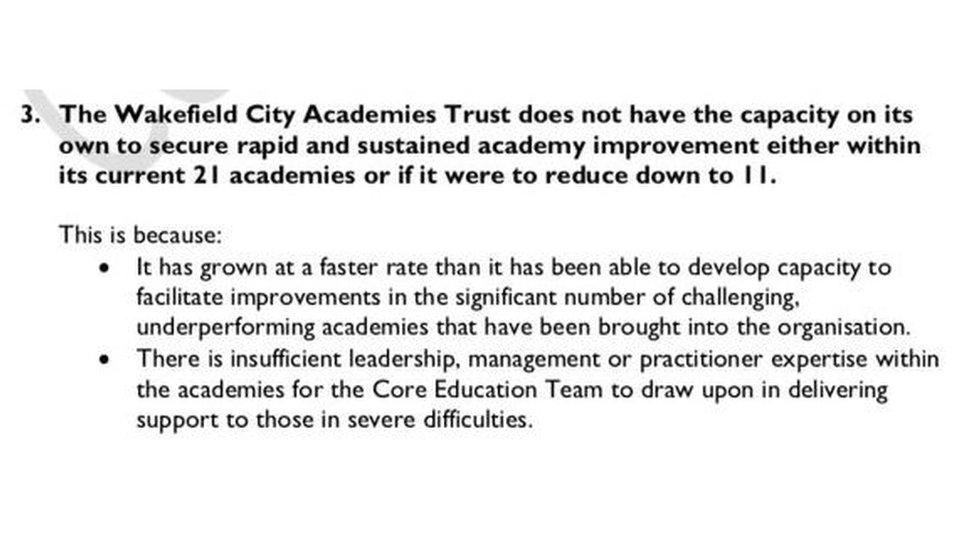 Extract from the report