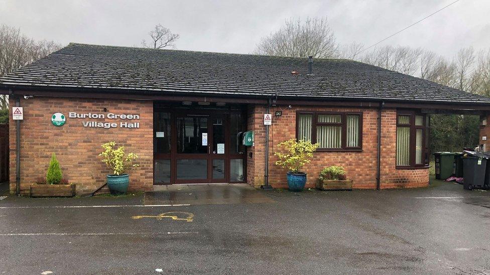 Burton Green village hall